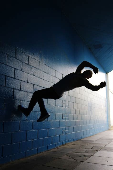 London through the lens of a parkour athlete